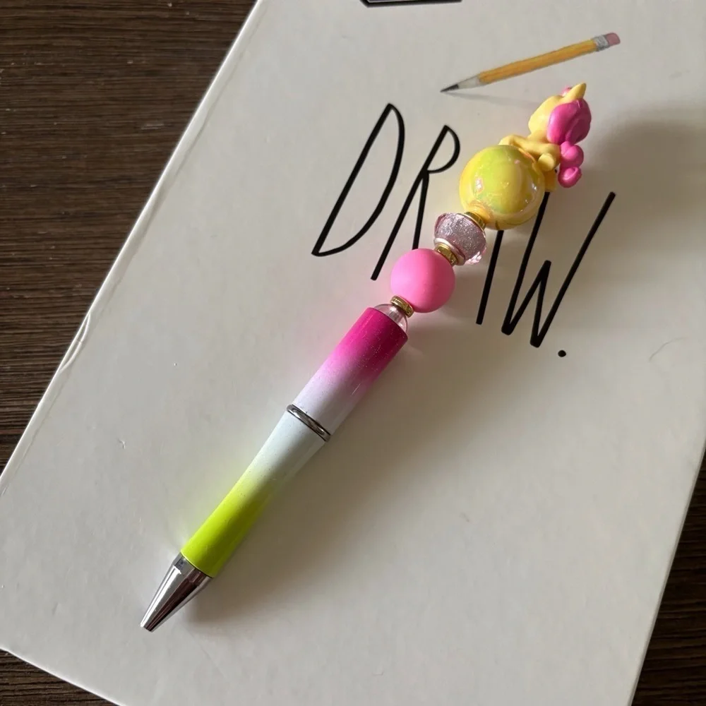 My Little Pony: Posey Bloom handmade beaded pen